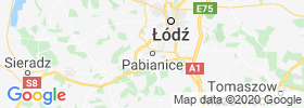 Pabianice map